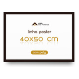 Moldura 40x50 Para Arte Imagem Poster Painel Com Petg