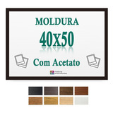 Moldura 40x50 Para Gravura Poster Imagem