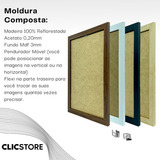 Moldura 45x60 Com Acetato Quadros Fundo