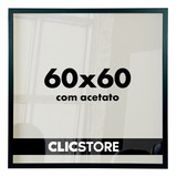 Moldura 60x60 Com Acetato Alvará Certificados