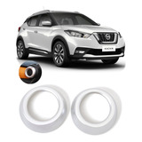 Moldura Aplique Difusor Saida De Ar Prata Nissan Kicks