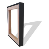 Moldura Canaleta Flutuante C/ Chassi P/ Telas 2x4,8 50x70cm