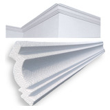 Moldura De Isopor 15 Metros Sanca Roda Teto 10 Cm De Frente