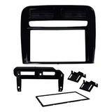 Moldura De Painel 2 Din Fiat Punto 2008 2009 2010 2011 2012 Cor Black Piano (brilhante)