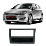Moldura De Rádio Vectra Hatch 2007 2008 Preta 1 Din