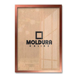 Moldura Decorativa Rosê Gold 35x20 P/