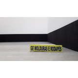 Moldura Eva Porta E Janela Lisa Preta 7cm X 5mm 10 Metros