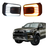 Moldura Milha Led Drl Com Seta