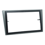 Moldura Painel 2 Din Dvd Corsa Meriva Montana Vectra Grafite