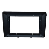 Moldura Painel 2din Som Scania Ntg 10 Polegadas Preto