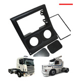 Moldura Painel Avião Scania 113/124 Para Multimídia 2din 7 