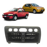 Moldura Painel Central C/ Difusores De Ar Fiat Palio Strada