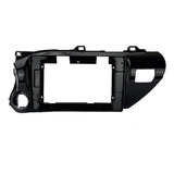 Moldura Painel Dvd 2 Din 10 Polegadas Toyota Hilux 2016/2022