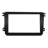 Moldura Painel Dvd 2din Gol Voyage Saveiro G7 G8 Black Piano