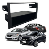 Moldura Painel Som Nissan March Versa