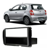Moldura Painel Toyota Etios 2din / 1din + Porta Objetos