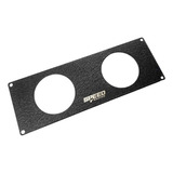 Moldura Para 2 Manometros 52mm Para Instalar No Lugar Rádio