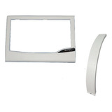 Moldura Porta Forno Fischer Gourmet Grill Branco + Puxador
