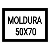 Moldura Preta P/foto Quadro 50x70 Pôster,