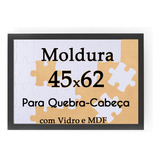 Moldura Quadro 45x62 Com Vidro Moldura