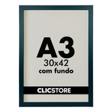 Moldura Quadro A3 30x42 Com Fundo