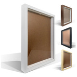 Moldura Quadro Caixa Alta 40x50 Com Espaço Interno De 3cm