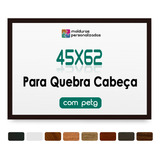 Moldura Quebra Cabeça 45 X 62 Game Office 1000 Peças C/ Petg
