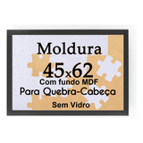 Moldura Quebra Cabeça 45x62 Game Office