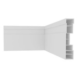 Moldura Roda Pé Rodapé Cores Pvc 7 Cm - Kit 22 Metros 