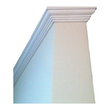 Moldura Rodateto Sanca De Isopor C Acabamento M2 Kit 17 Mts