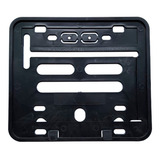 Moldura Suporte Placa Moto Retangular Universal Mercosul