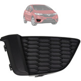 Moldura Tela Milha Parachoque Honda Fit 2015 2018 Direito