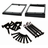 Molduras Black Para Captador Humbucker Ibanez Rg Parafusos