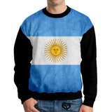 Moletom Bandeira Argentina Infantil Unissex Blusa Casaco