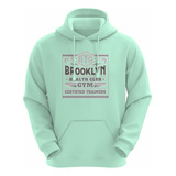 Moletom Blusa Agasalho Brooklyn Universitario Streetwear