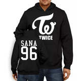 Moletom Blusa Casaco Moleton Blusão K-pop Twice Sana 96
