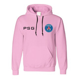 Moletom Blusa De Frio Psg Time Futebol Euro Canguru Agasalho