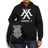 Moletom Blusa Frio Casaco Moleton K-pop Monsta X Integrantes