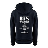 Moletom Bts Integrantes Blusa Kpop Casaco Masculino Feminino