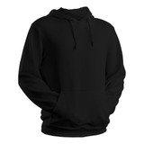 Moletom Canguru Blusa De Frio Unissex Com Capuz Liso