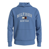 Moletom Canguru Tommy Hilfiger Wcc Modern Varisty Hoody