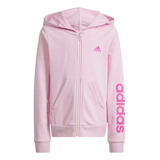 Moletom Capuz Zíper Essentials Linear Logo adidas