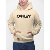 Moletom De Frio Masculino Preto Oakley Flanelada Grossa Top