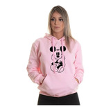 Moletom Feminino Blusa De Frio Canguru