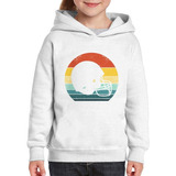 Moletom Infantil Futebol Americano Retro Vintage