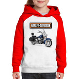 Moletom Infantil Moto Harley Davidson Heritage Classic