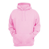 Moletom Liso Algodão Unissex Blusa De Frio Canguru Flanelado
