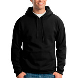 Moletom Liso Algodão Unissex Blusa De Frio Canguru Flanelado