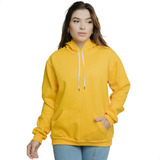 Moletom Liso Feminino Blusa Flanelado Infantil E Adulto Frio