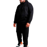 Moletom Masculino Conjunto Calça+blusa Plus Size